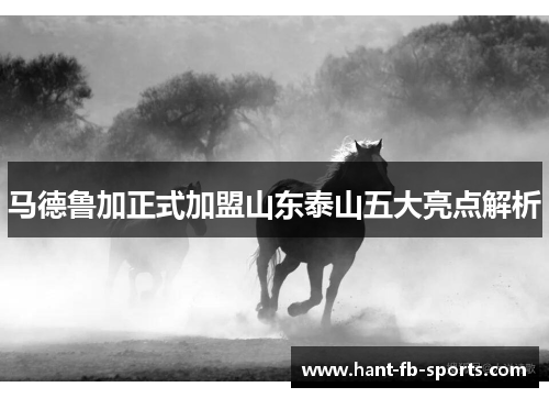 马德鲁加正式加盟山东泰山五大亮点解析 马德鲁加正式加盟山东泰山五大亮点解析